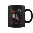 Girl With Red Horns 日本アートスタイル 面白いグラフィックtシャツ コーヒーマグ
