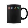 Goat Greatest Of All Time レインボーオールインチャンピオンtシャツ コーヒーマグ