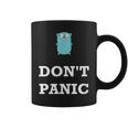 Golang Gopher プログラミング ユーモア Don't Panic Coding Developer コーヒーマグ