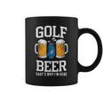 Golf And Beer That's Why I'm Here ゴルフ ビールを飲む人 コーヒーマグ