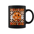 Groovy Inclusion Matters Special Education Teacher Sped Coffee Mug