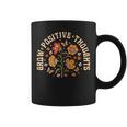 Grow Positive Thoughts Flower Coffee Mug
