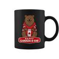 Happy Canada Day 面白いカナダのクマの旗 コーヒーマグ