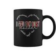 Heart Of A Proud Interventionist Teacher For Men Coffee Mug