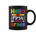 Hello First Grade Back Tochool 1St Day Of 1St Grade コーヒーマグ