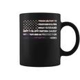 Husband Daddy Protector Hero American Flag Cool Dad コーヒーマグ