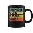 I'm Exodus Doing Exodus Things 面白い名言 コーヒーマグ