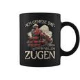 Ich Genieße Das Leben Inollen Zügen 通勤鉄道 コーヒーマグ
