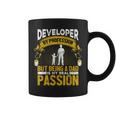 Informático Código Papa Padre Hacker Nerd Programador Taza de café