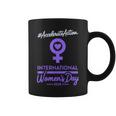 International Women's Day 2025 Accelerate Action Girls コーヒーマグ