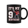 It's My 9Th Birthday 男の子 アイスホッケー ダビング 9歳 コーヒーマグ