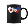 Japanese Flag Phillipinesフィリピンの遺産 フィリピンのルーツ 日本の国旗 フィリピンの国旗 コーヒーマグ