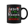 Jesus Is The Reason For Theeason クリスマス 神の信仰 コーヒーマグ