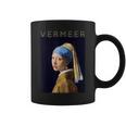 Johannesermeer アーティスト向け 真珠のイヤリングを持つ少女 コーヒーマグ