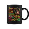 Junenth 1865 African Melanin Black History Girls Coffee Mug