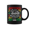 Junenth 1865 Afro Freedom Breaking Chains Freeish Roots Coffee Mug