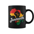 Junenth 1865 Black History Afro American African Freedom Coffee Mug