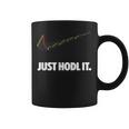 Just Hodl It、クリプトシャツ、暗号通貨、ビットコイン、ドッジ コーヒーマグ