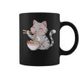 Kawaii Ramen Cat Neko Cute Anime Noodle Lover コーヒーマグ