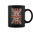 Keep Calm And Carry On Uk Flag コーヒーマグ