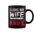 メンズ Knife Collector I Love My Wife ナイフ コーヒーマグ