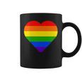 Lgbt レインボー・ハート・フラッグ ゲイ・バイ・ラブ・プライド月間 Lgbtq コーヒーマグ