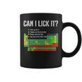 Can I Lick It Periodic Table Science School Coffee Mug