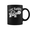 I Like Turtles かわいい 亀 愛 亀 海 動物 好き コーヒーマグ