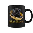 Lord Of The Treats 御馳走の主-クリスマスのための面白い黒いパグ犬 コーヒーマグ
