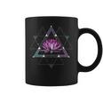 Lotus Floweracred Geometry Yoga Meditationpiritual Zen コーヒーマグ