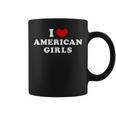 I Love American Girls I Heart American Girls コーヒーマグ