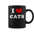 I Love Cats I Heart Cats コーヒーマグ