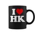 I Love Hk Heart Hong Kong コーヒーマグ