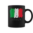 I Love Italy 、クールでキュートなイタリア国旗グラフィックデザイン コーヒーマグ