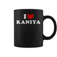 I Love Kaniya 私は愛する Kaniya コーヒーマグ
