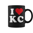 I Love Kc Initials I Heart KC First Last Name K C コーヒーマグ