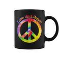 Love Peace 60年代70年代ヒッピーコスチューム Love Peace コーヒーマグ