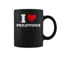 I Love Philippines Coeur Cadeau Philippin Philippine Tasse
