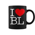 I Love ハート Bl コーヒーマグ