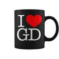 I Love ハート Gd コーヒーマグ