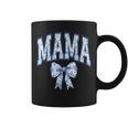 Mama Coquette Toile Blue Bow Floral Family Matching Coffee Mug