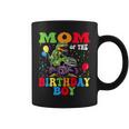 Mom Of The Birthday Boy Dinosaur Monster Truck Coffee Mug