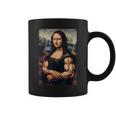 Mona Lisa 上腕二頭筋 ボディービル ジム ワークアウト 面白い モナリザ コーヒーマグ