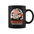 Monorail Please Stand Clear Of The Doors Theme Park Retro Coffee Mug