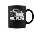 Mr Plow 面白い 皮肉なノベルティプラウトラック コーヒーマグ