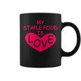 Mytaple Food Is Love コーヒーマグ