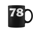 Number 78 、Eventy-8 ジャージ スポーツ 誕生日 コーヒーマグ