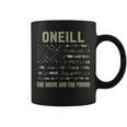 Oneill 姓 姓 迷彩 アメリカ国旗 コーヒーマグ