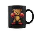 Oso De Peluche Juguetón Con Guantes De Boxeo Para Un Desafío Divertido Taza de café