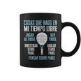 Padelista Divertido Padel Tennis Jugar Al Padeler Padel Taza de café